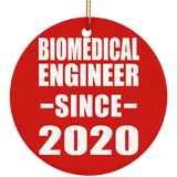 Biomedical Engineer Since 2020 - Circle Ornament