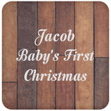 Jacob Baby's First Christmas - Drink Coaster E