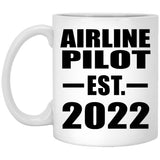 Airline Pilot Established EST. 2022 - 11oz Coffee Mug
