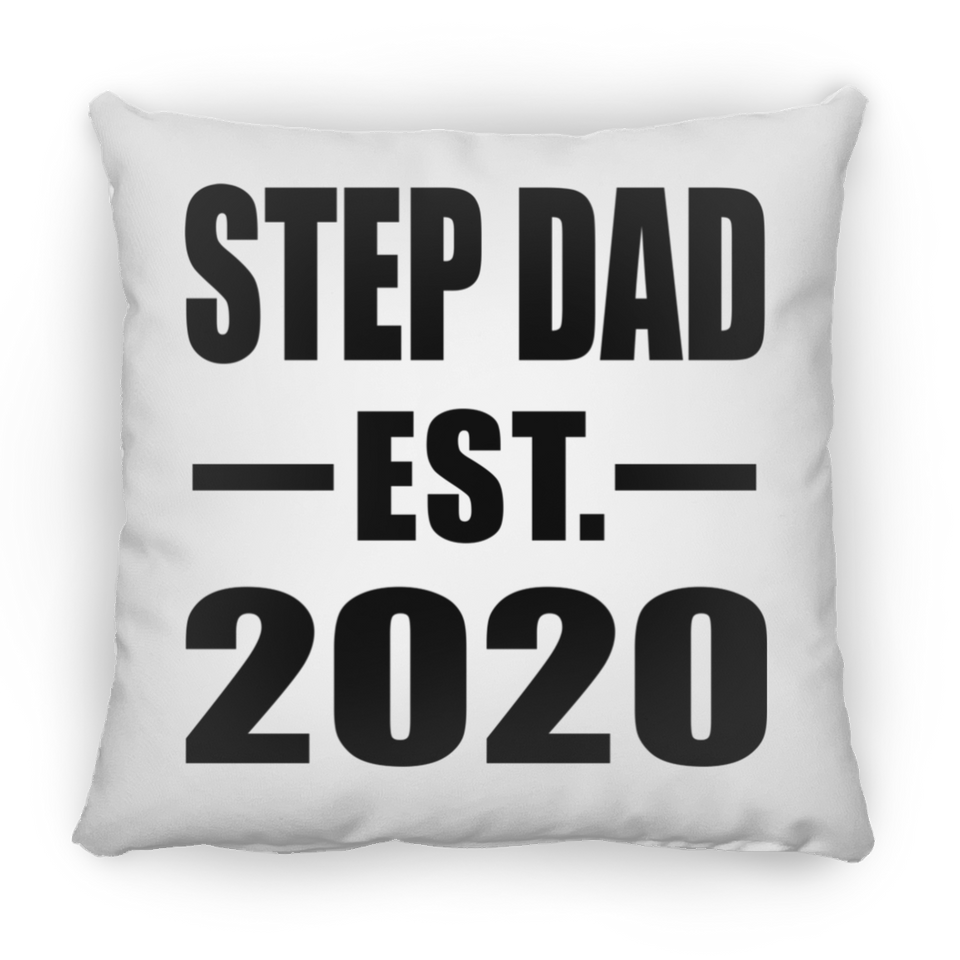 Step Dad Established EST. 2020 - Throw Pillow