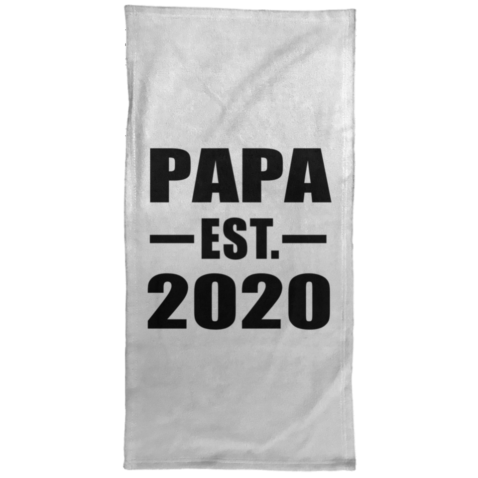Papa Established EST. 2020 - Hand Towel