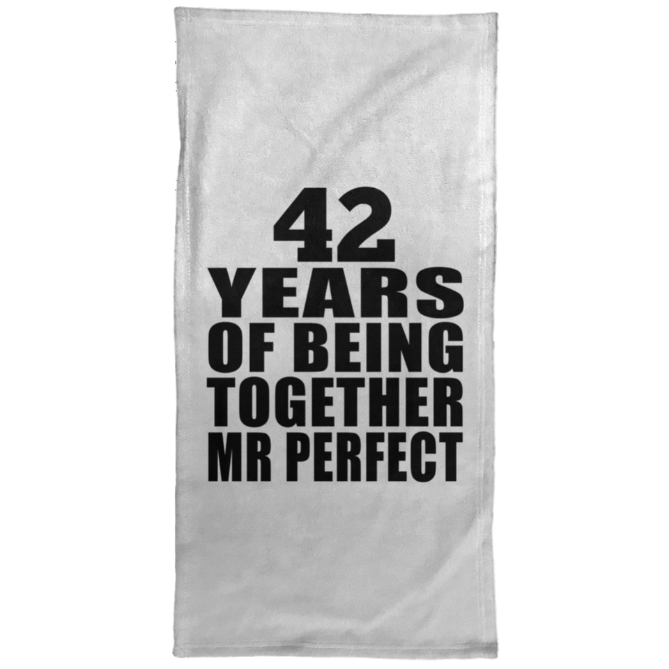 42nd Anniversary 42 Years Of Being Mr Perfect - Hand Towel