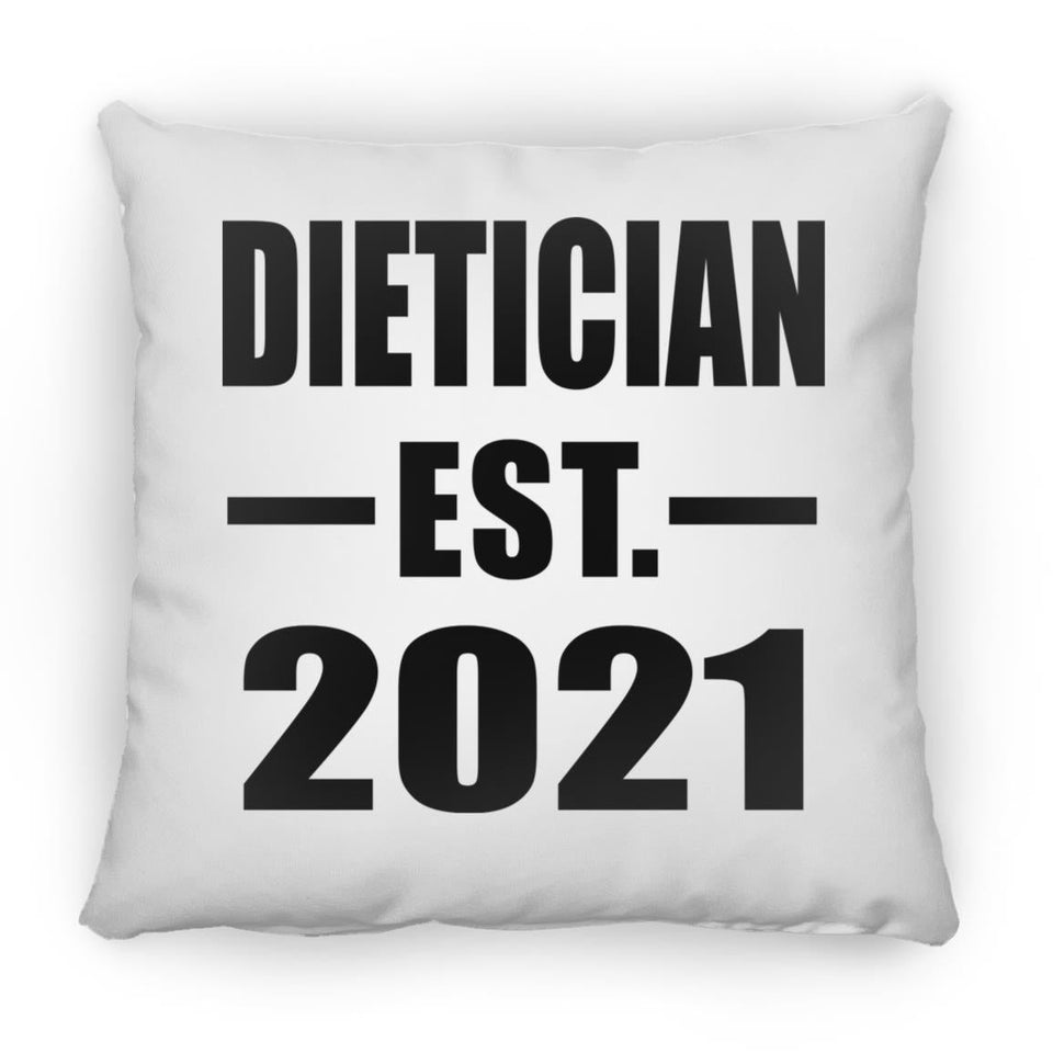 Dietician Established EST. 2021 - Throw Pillow