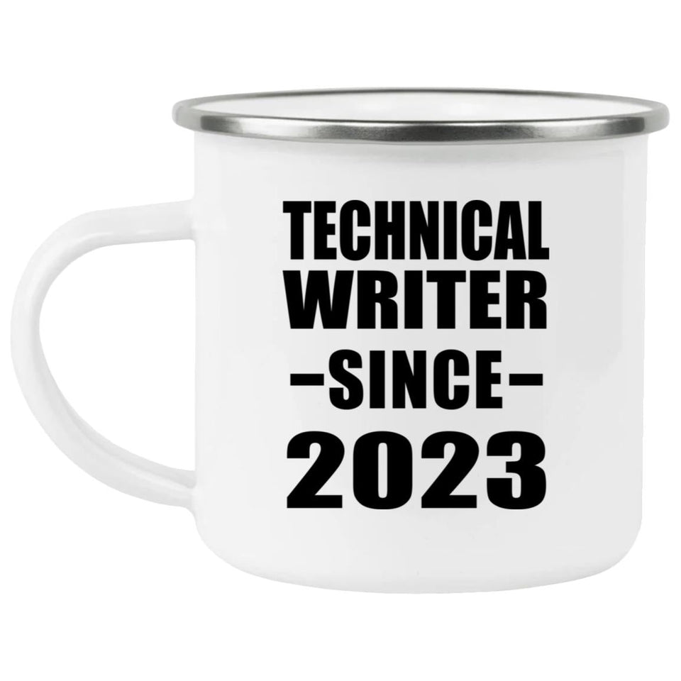 Technical Writer Since 2023 - 12oz Camping Mug