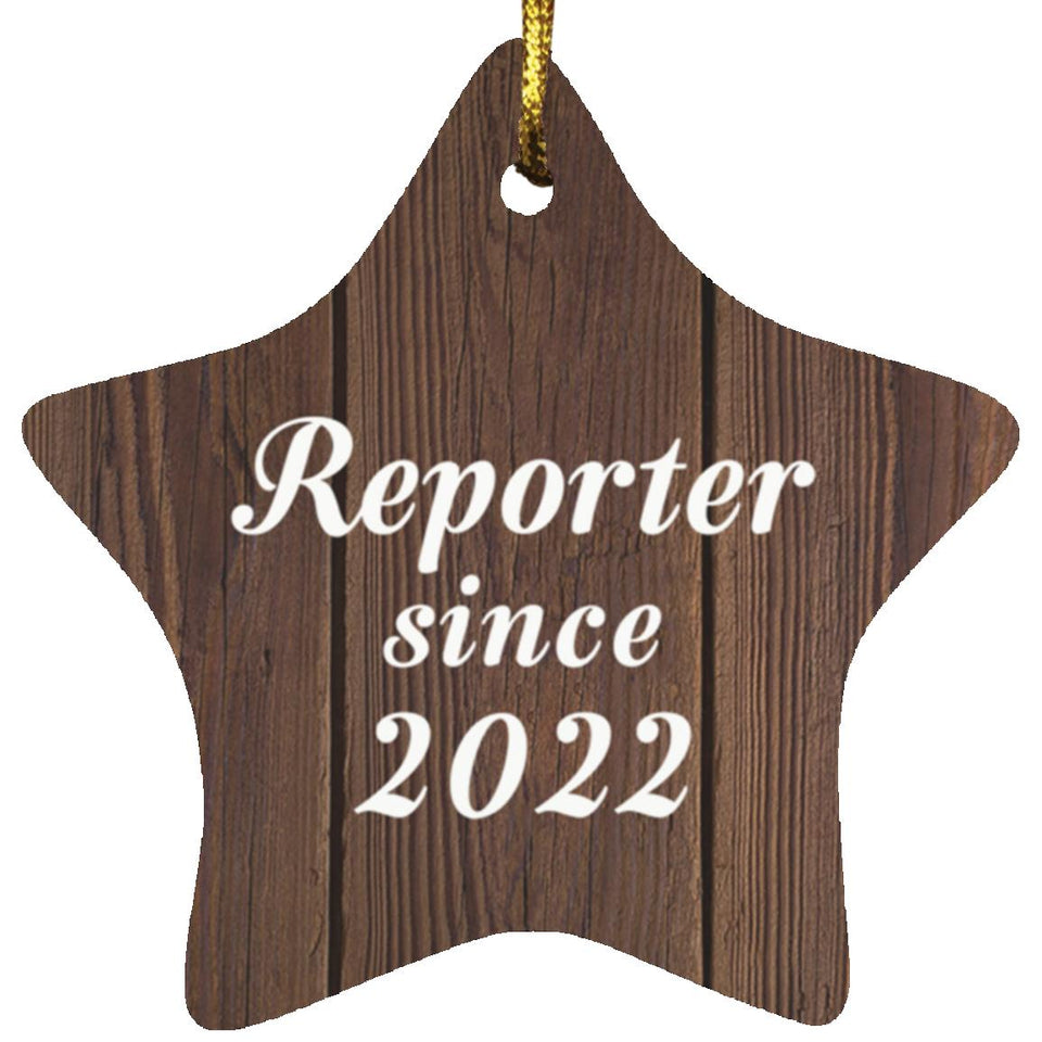 Reporter Since 2022 - Star Ornament D