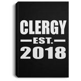 Clergy Established EST. 2018 - Canvas Portrait