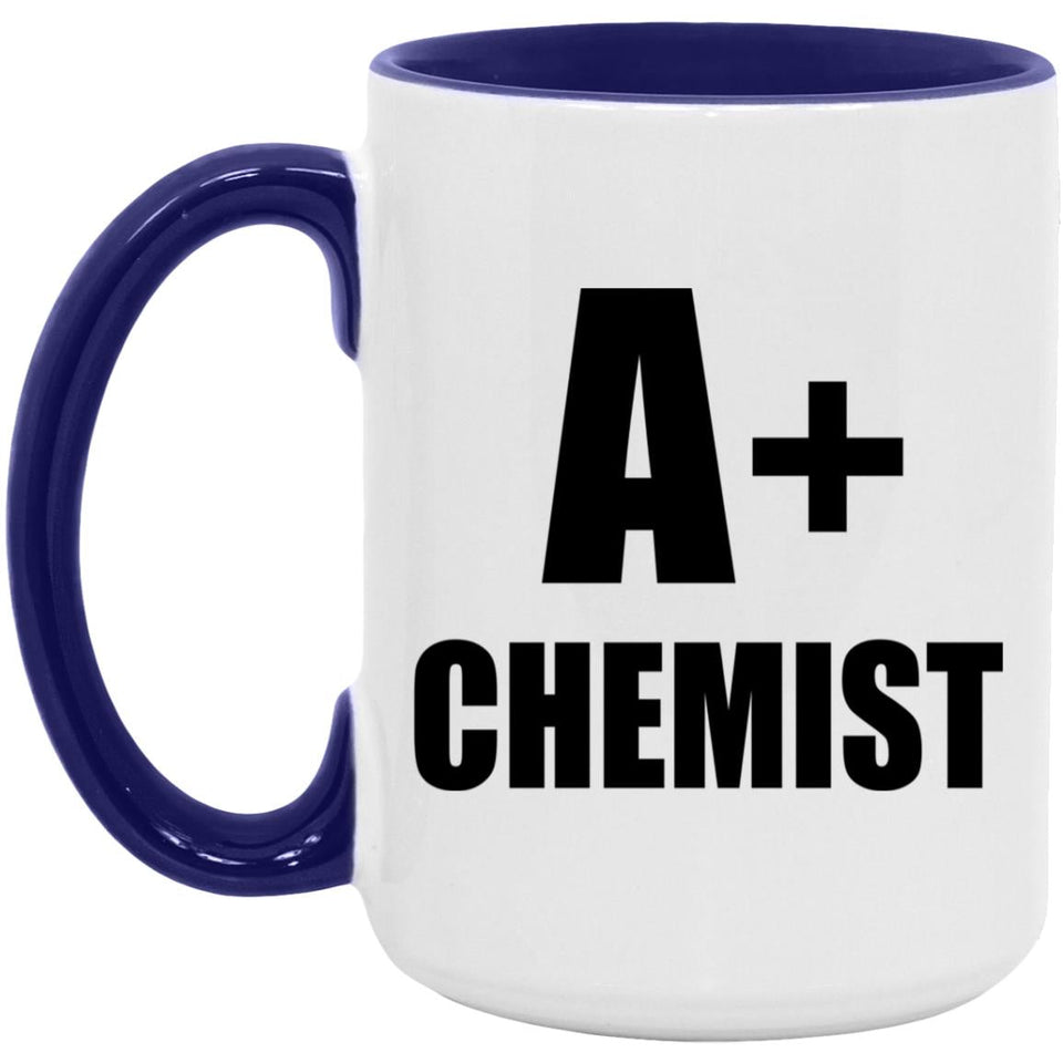 A+ Chemist - 15oz Accent Mug Purple