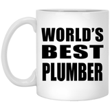World's Best Plumber - 11 Oz Coffee Mug