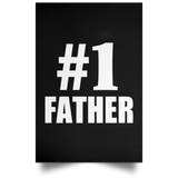 Number One #1 Father - Poster Portrait