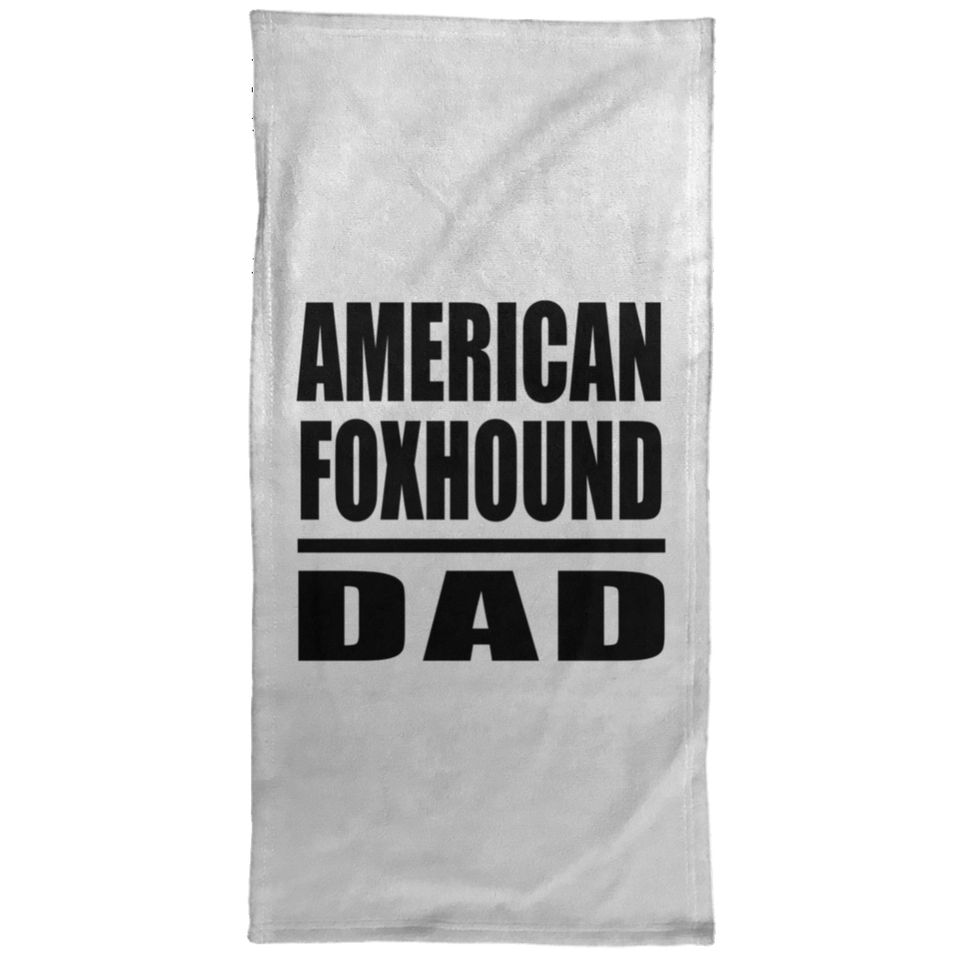 American Foxhound Dad - Hand Towel