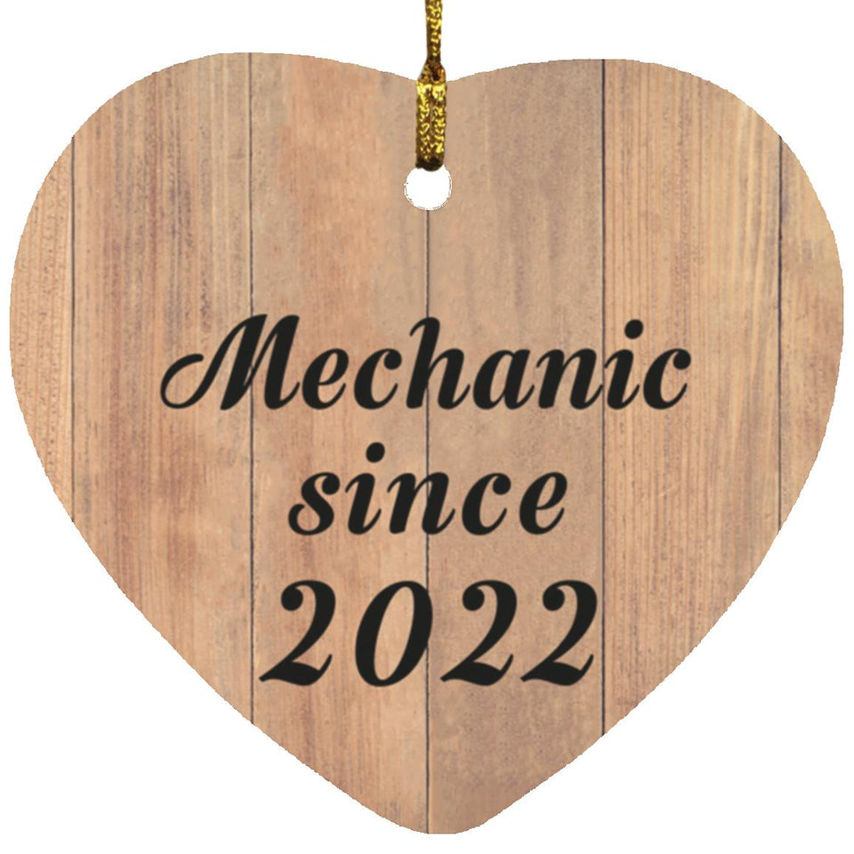 Mechanic Since 2022 - Heart Ornament C