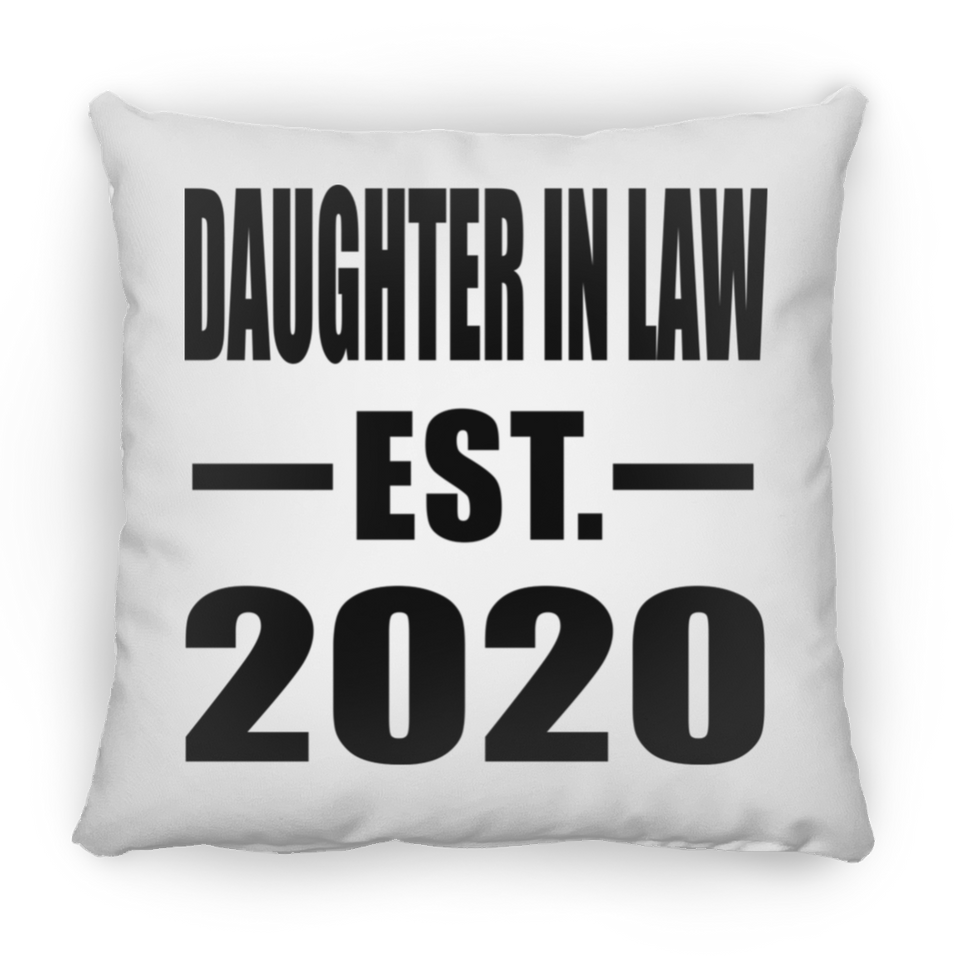 Daughter In Law Established EST. 2020 - Throw Pillow