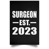 Surgeon Established EST. 2023 - Poster Portrait