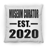 Museum Curator Established EST. 2020 - Throw Pillow