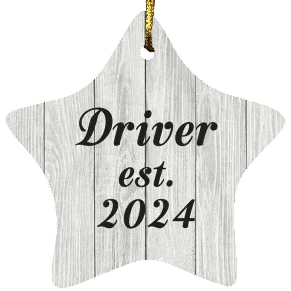 Driver Established Est. 2024 - Star Ornament F