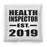Health Inspector Established EST. 2019 - Throw Pillow