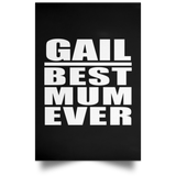 Gail Best Mum Ever - Poster Portrait