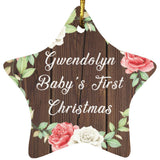 Gwendolyn Baby's First Christmas - Star Ornament A