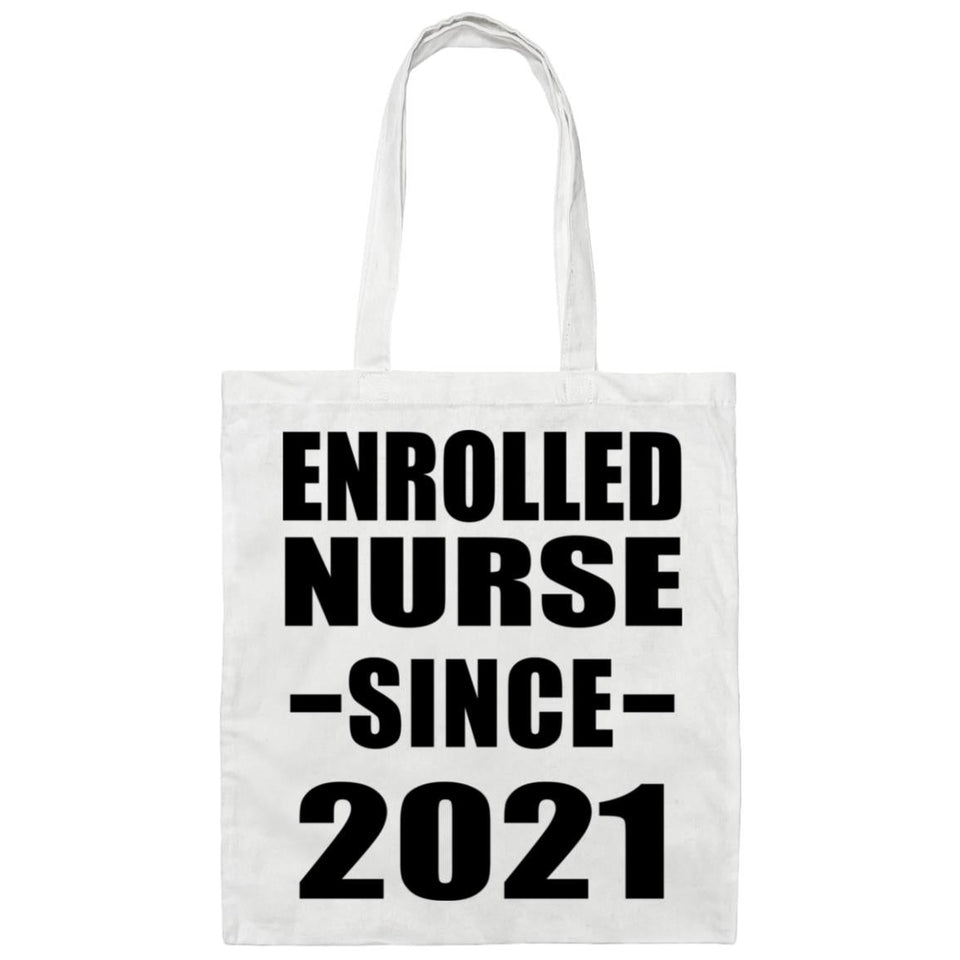Enrolled Nurse Since 2021 - Tote Bag White