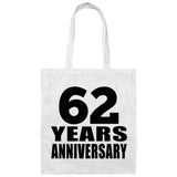 62nd Anniversary 62 Years - Tote Bag White