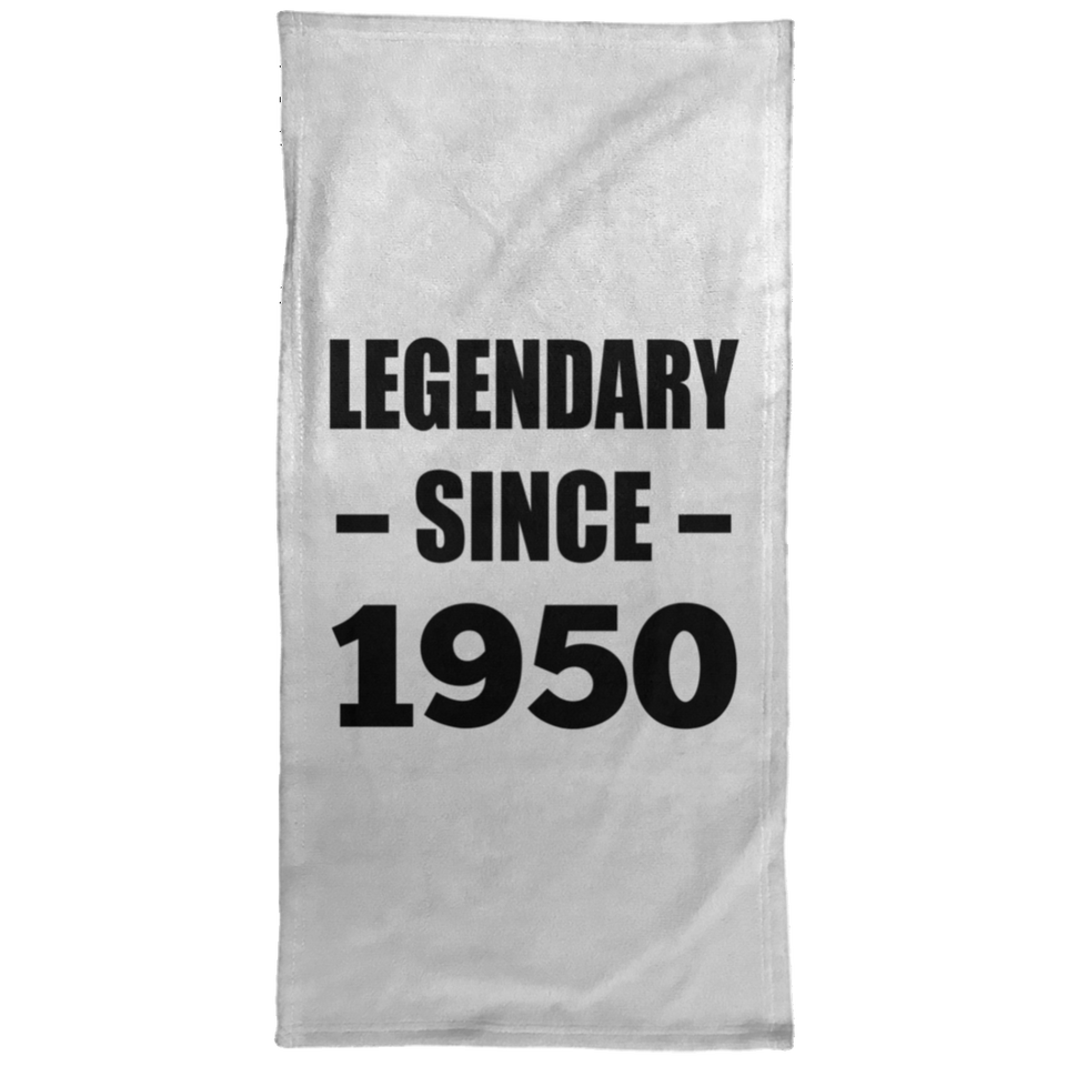 74th Birthday Legendary Since 1950 - Hand Towel