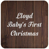 Lloyd Baby's First Christmas - Drink Coaster D