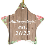 Anthropologist Established Est. 2023 - Star Ornament B