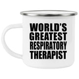 World's Greatest Respiratory Therapist - 12oz Camping Mug