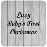 Lucy Baby's First Christmas - Drink Coaster F
