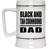 Black And Tan Coonhound Dad - Beer Stein