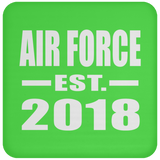 Air Force Established EST. 2018 - Drink Coaster