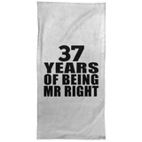 37th Anniversary 37 Years Of Being Mr Right - Hand Towel