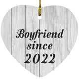 Boyfriend Since 2022 - Heart Ornament F