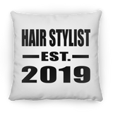 Hair Stylist Established EST. 2019 - Throw Pillow
