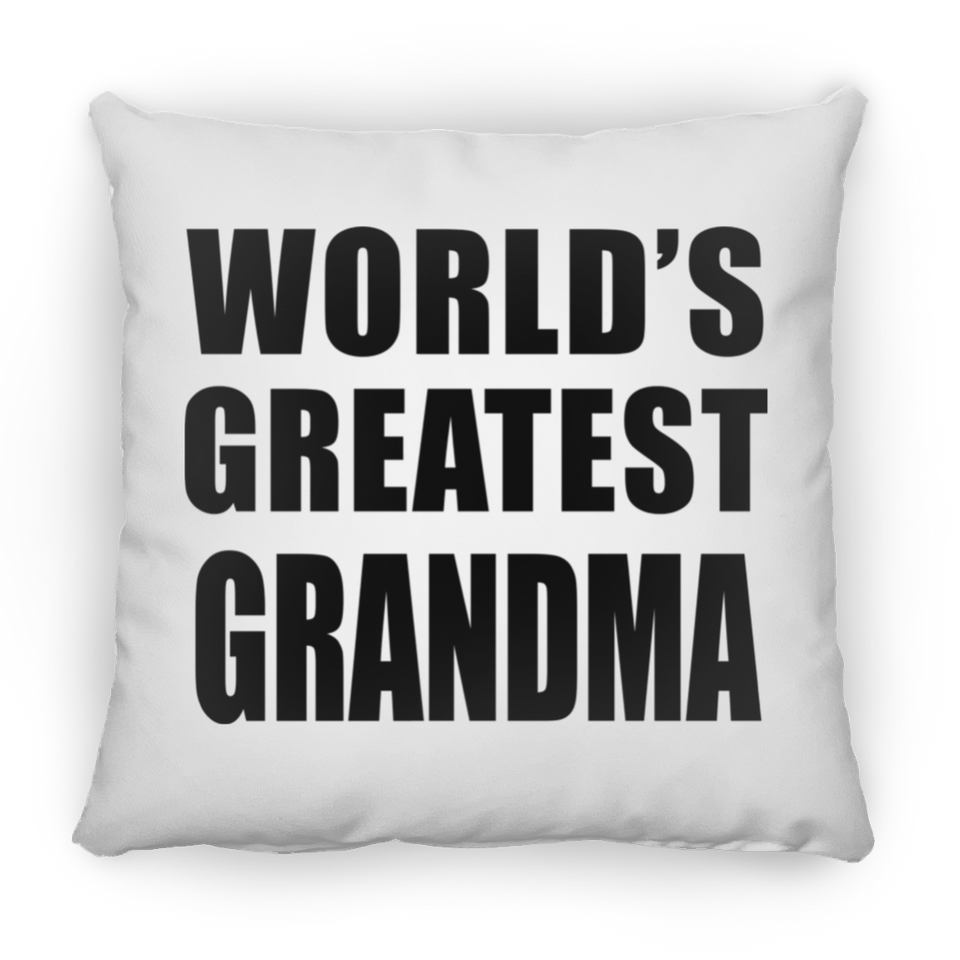 World's Greatest Grandma - Throw Pillow