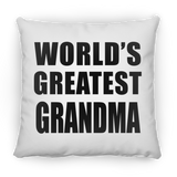 World's Greatest Grandma - Throw Pillow