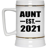Aunt Established EST. 2021 - Beer Stein