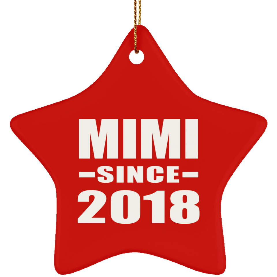 Mimi Since 2018 - Star Ornament