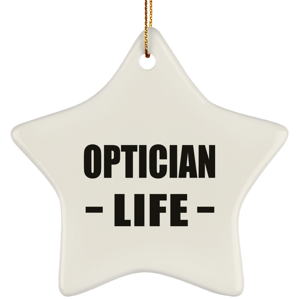 Optician Life - Star Ornament
