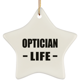 Optician Life - Star Ornament