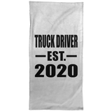 Truck Driver Established EST. 2020 - Hand Towel