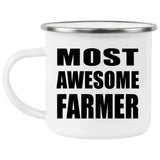 Most Awesome Farmer - 12oz Camping Mug