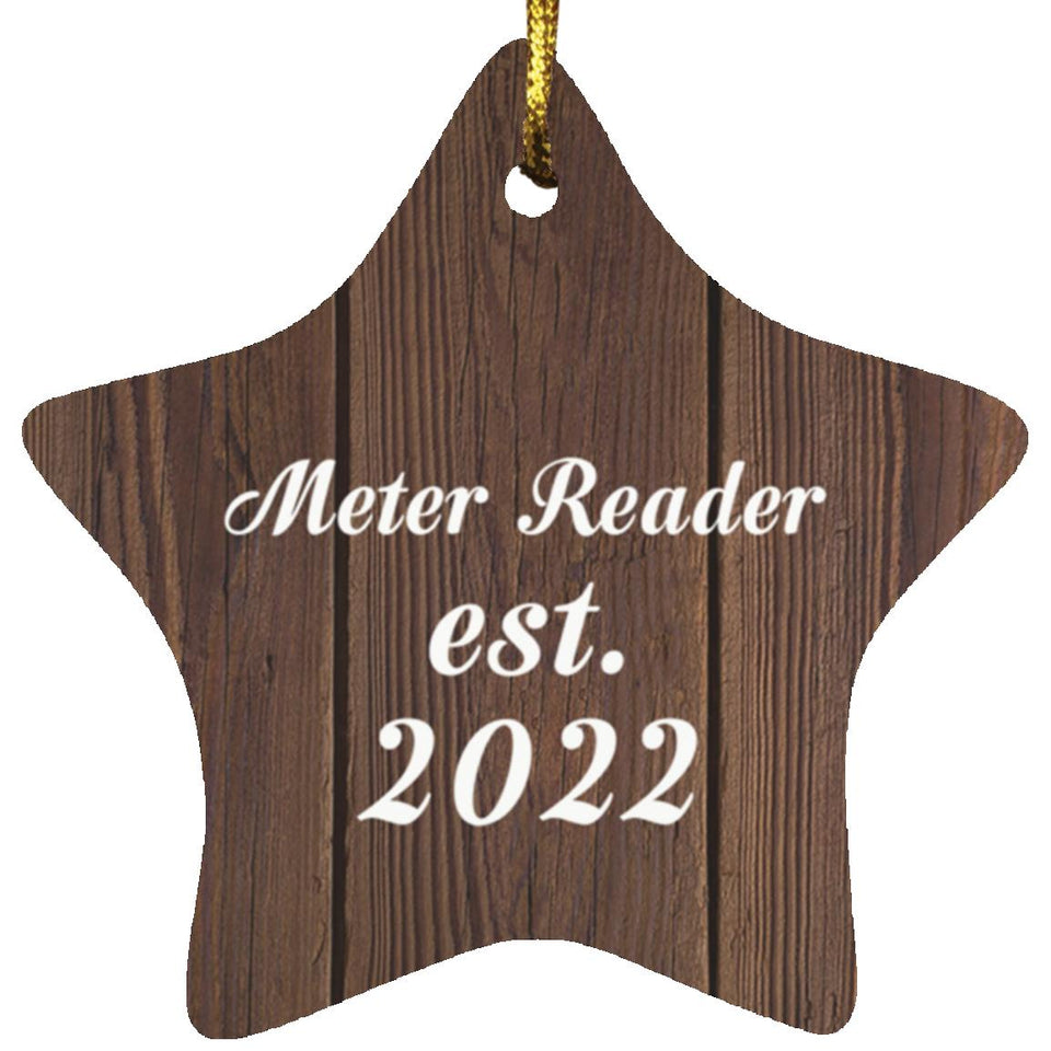 Meter Reader Established Est. 2022 - Star Ornament D