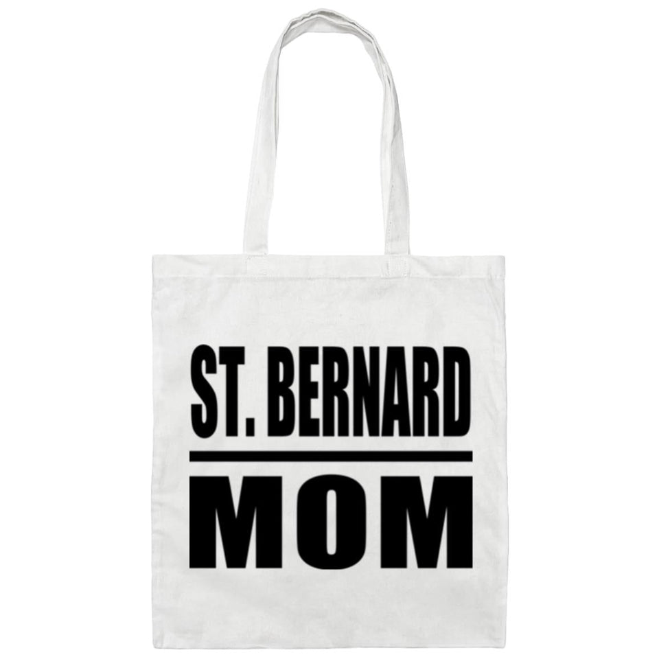 St. Bernard Mom - Tote Bag White