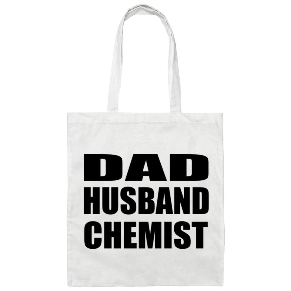 Dad Husband Chemist - Tote Bag White