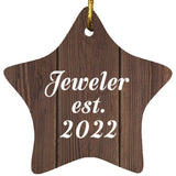 Jeweler Established Est. 2022 - Star Ornament D