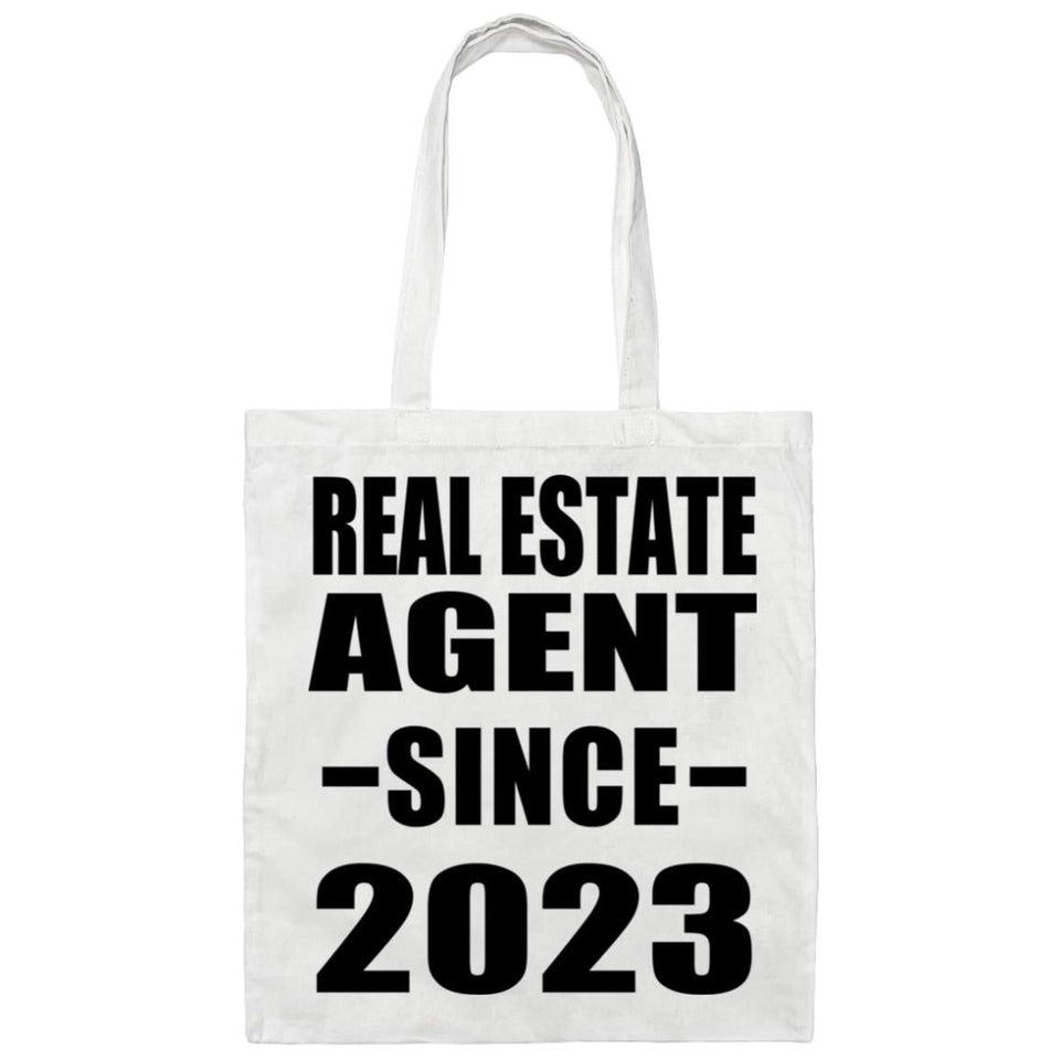Real Estate Agent Since 2023 - Tote Bag White