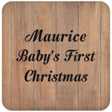 Maurice Baby's First Christmas - Drink Coaster C