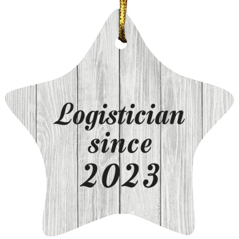 Logistician Since 2023 - Star Ornament F