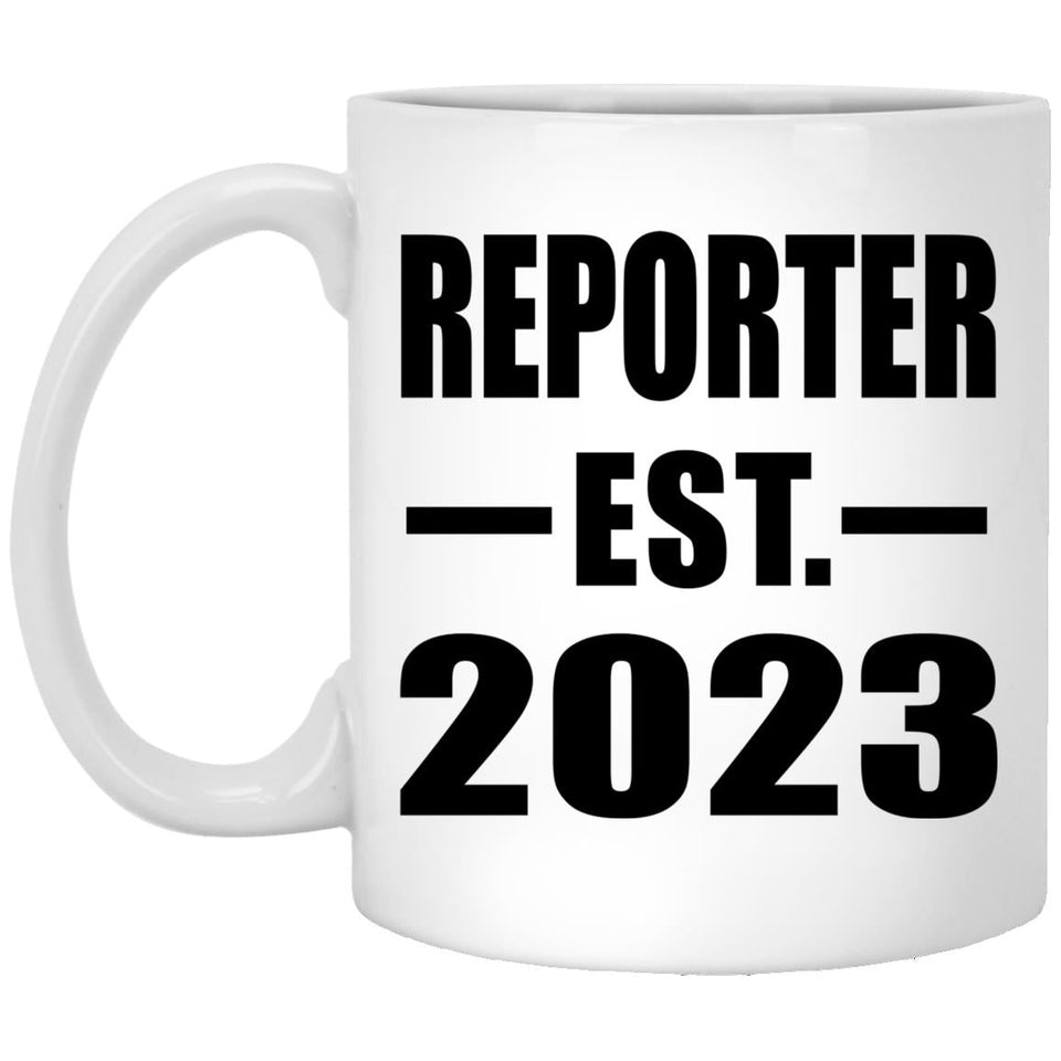 Reporter Established EST. 2023 - 11oz Coffee Mug